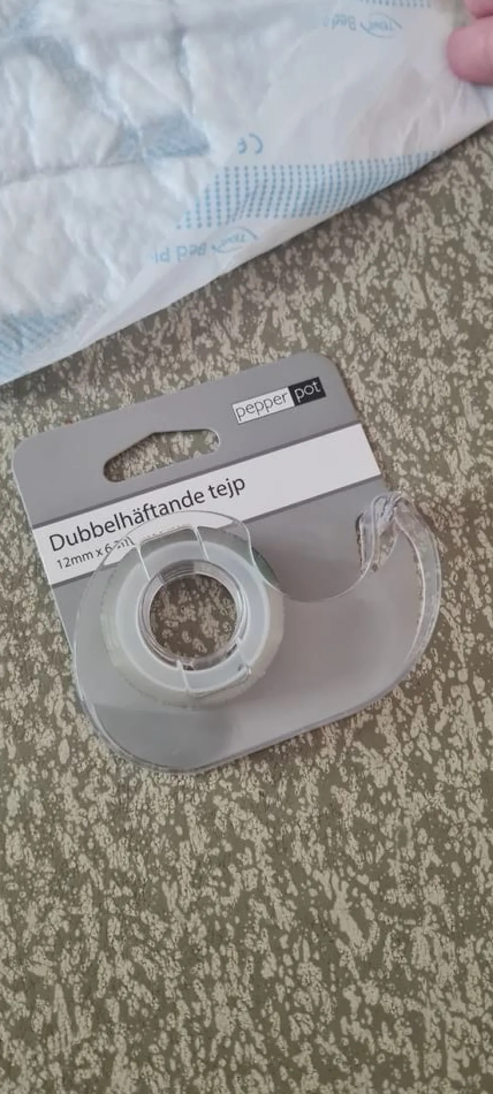 Dobbeltklæbende Tape på Holder