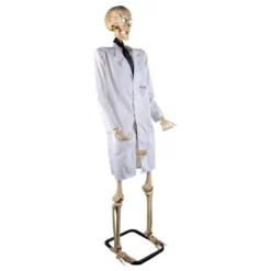 Doctor Love Animeret Skelet med Lys & Lyd Dekoration
