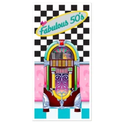 Dørdekoration Jukebox 1950'erne
