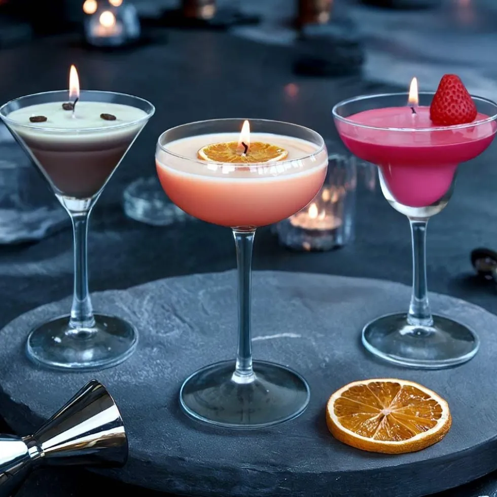 Duftlys Cocktailglas