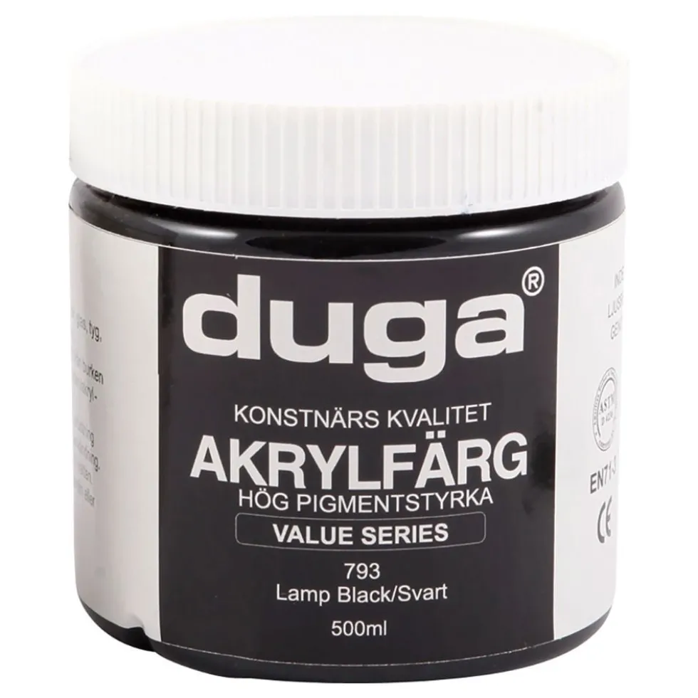 Duga Akrylmaling Sort
