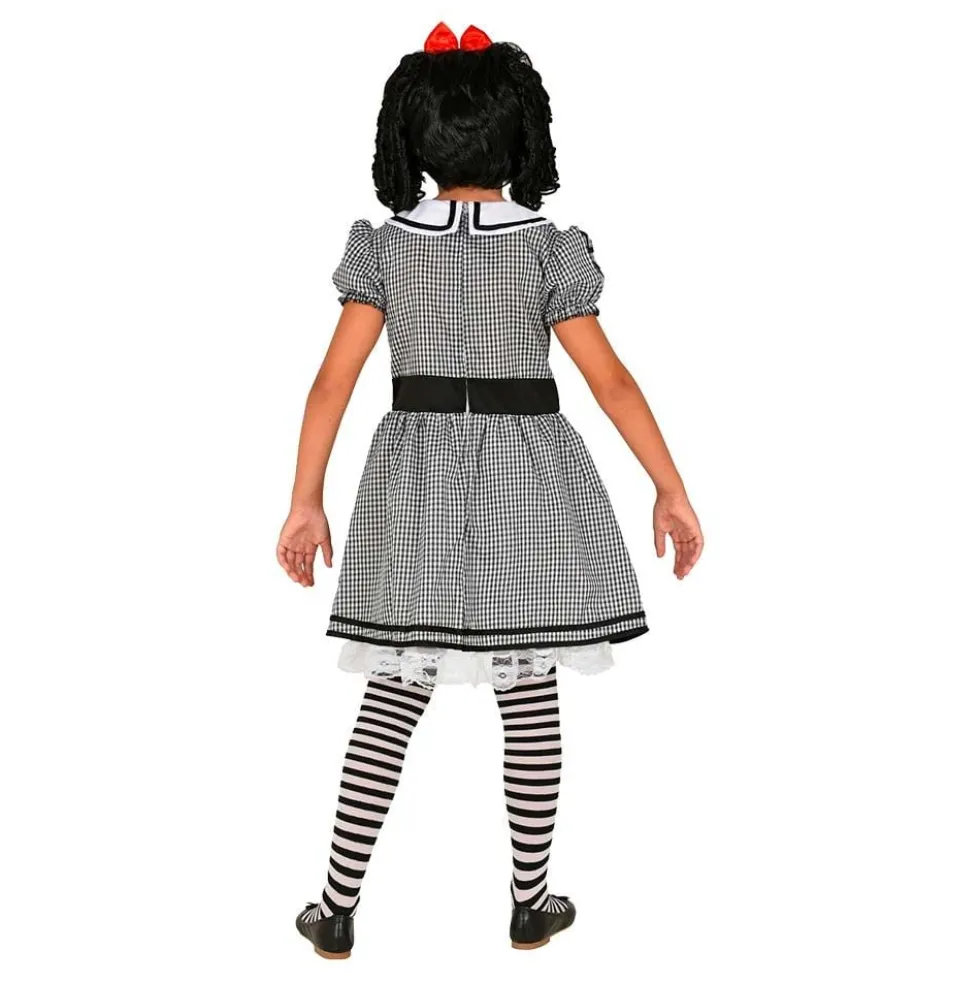 Dukke Halloween Børnekostume