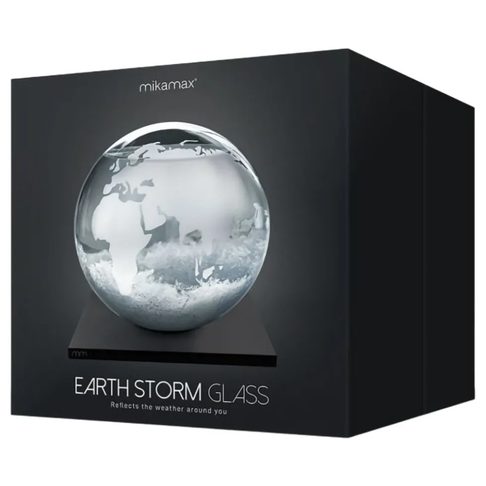 Earth Storm Glass