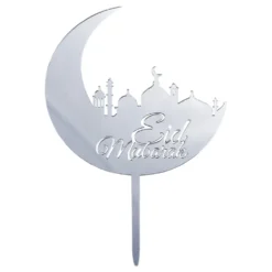 Eid Mubarak Cake Topper i Akrylplast