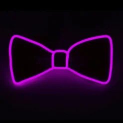 El Wire LED Butterfly
