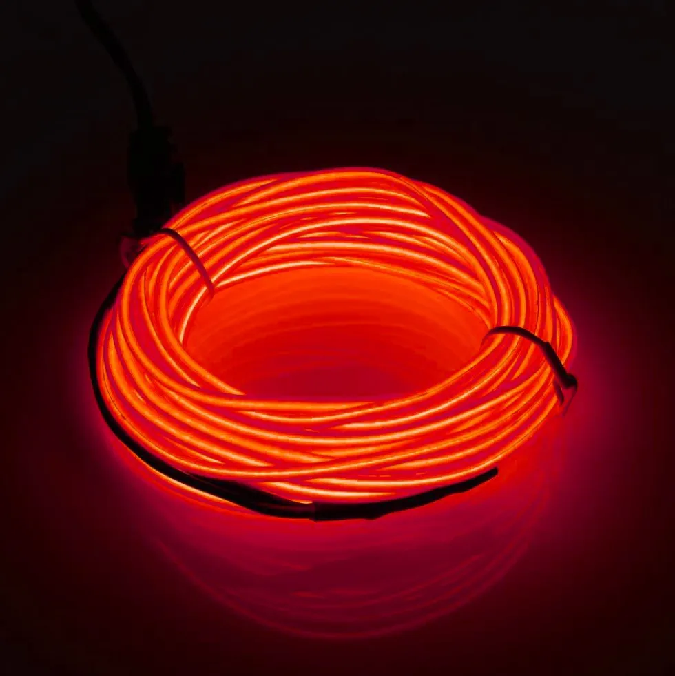 EL Wire LED-Kæde til Bilen
