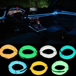EL Wire LED-Kæde til Bilen