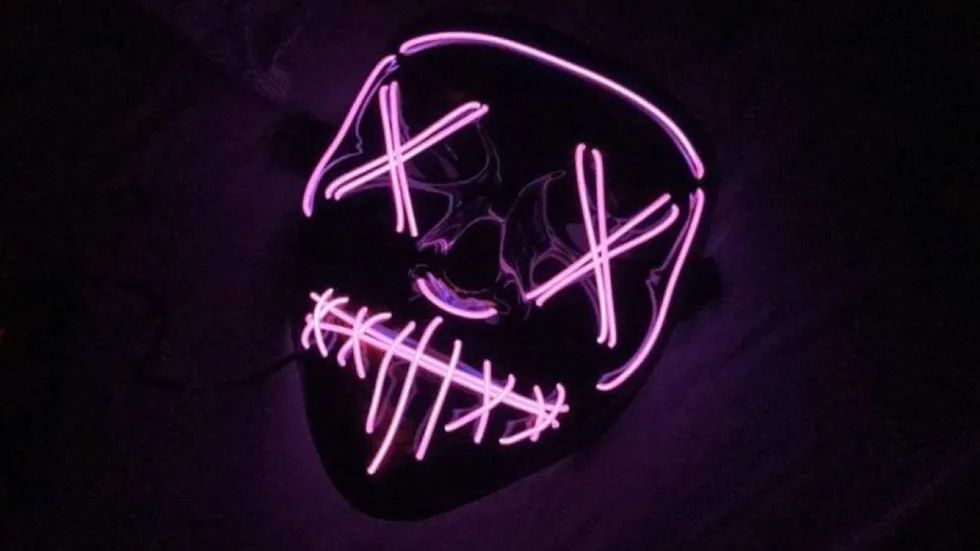 El Wire Purge LED Maske