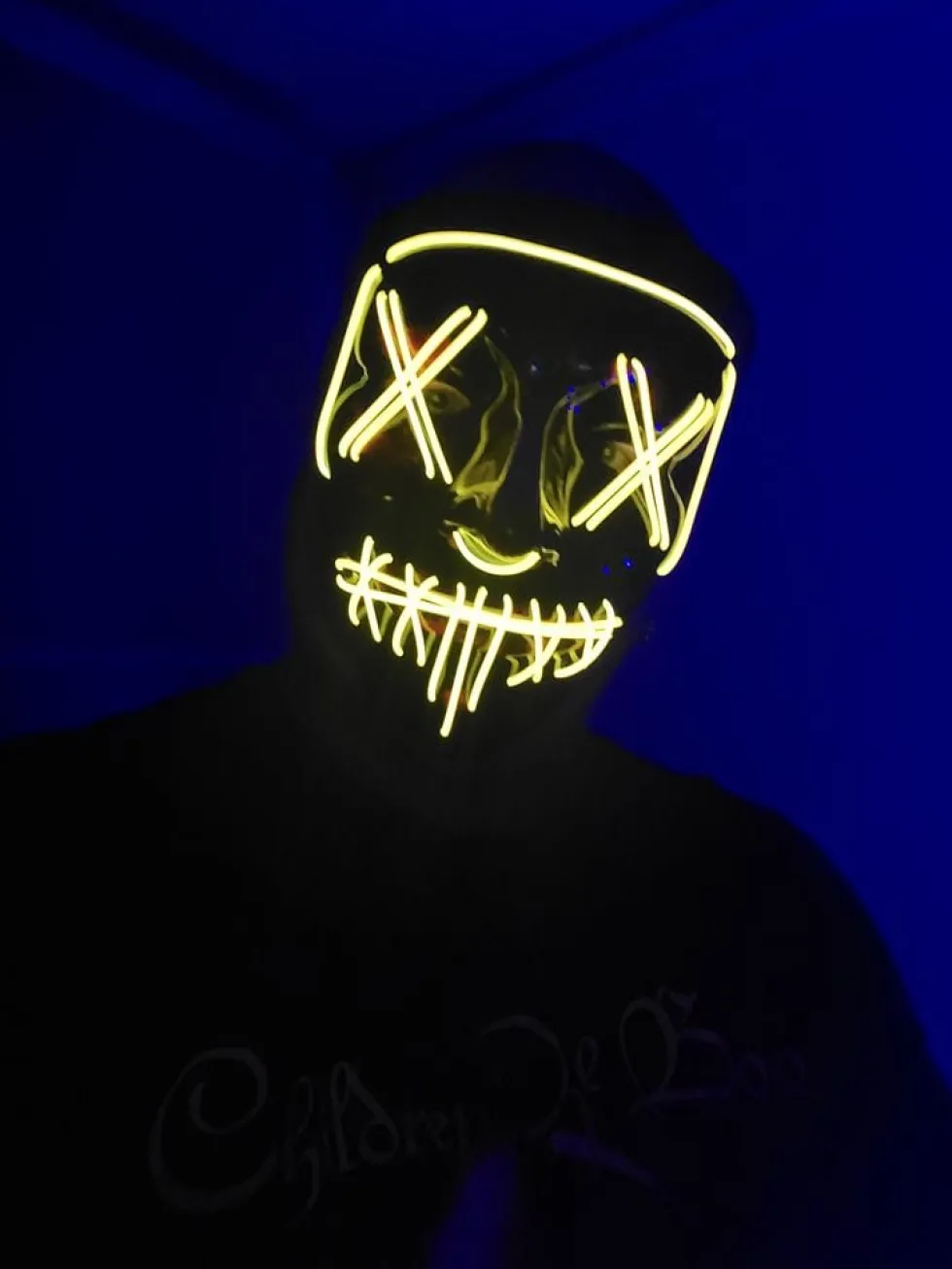 El Wire Purge LED Maske