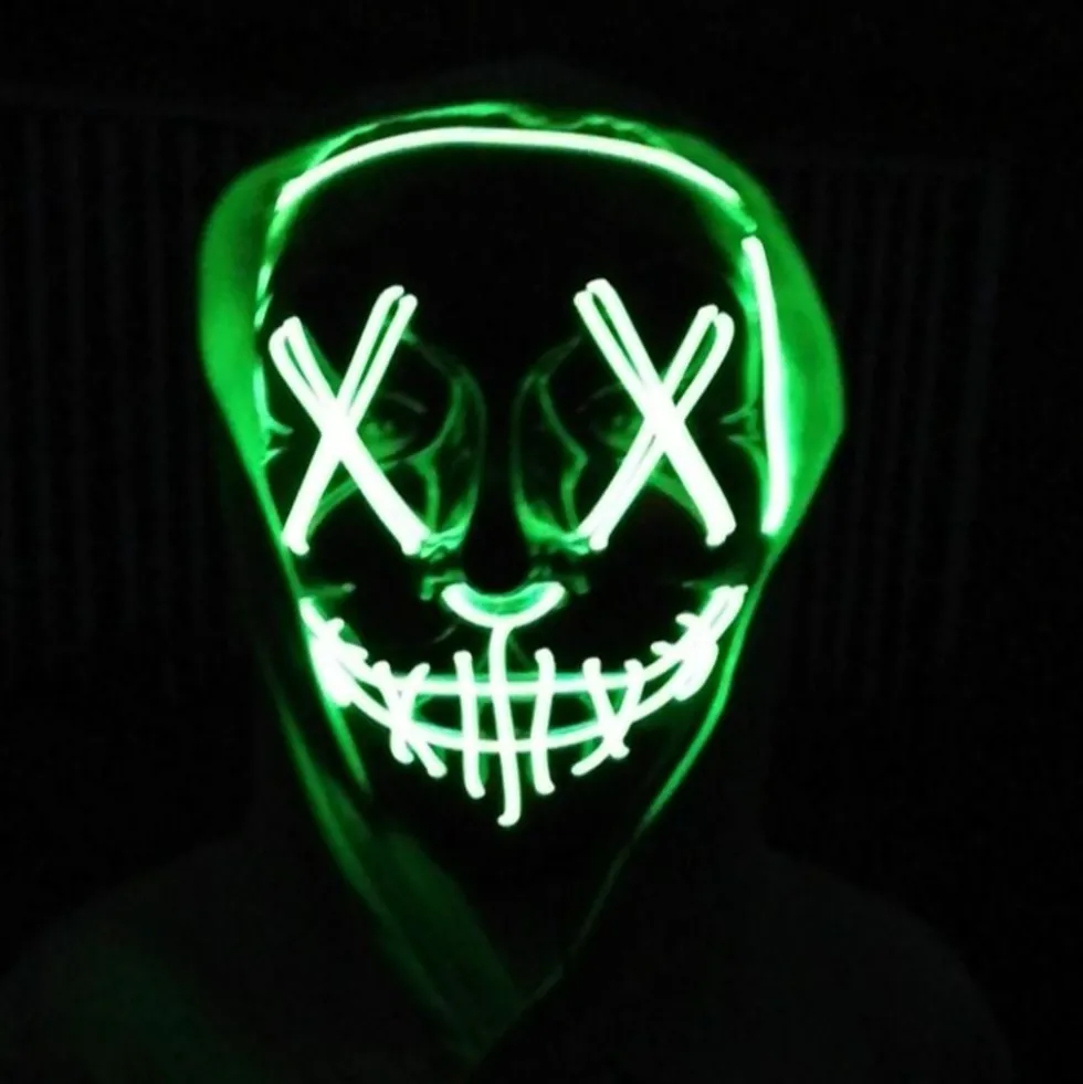 El Wire Purge LED Maske