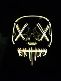 El Wire Purge LED Maske