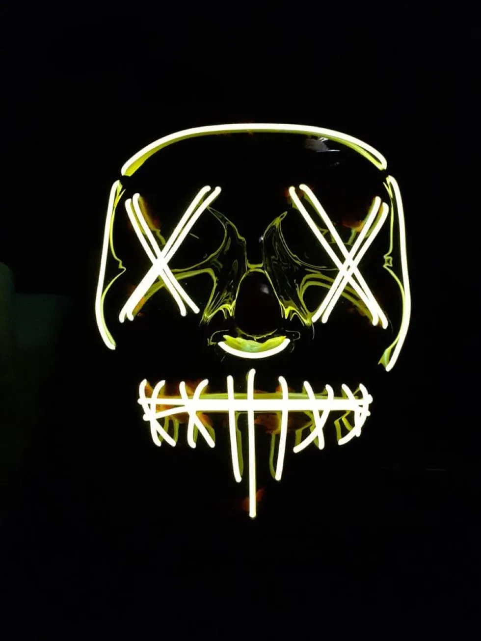 El Wire Purge LED Maske