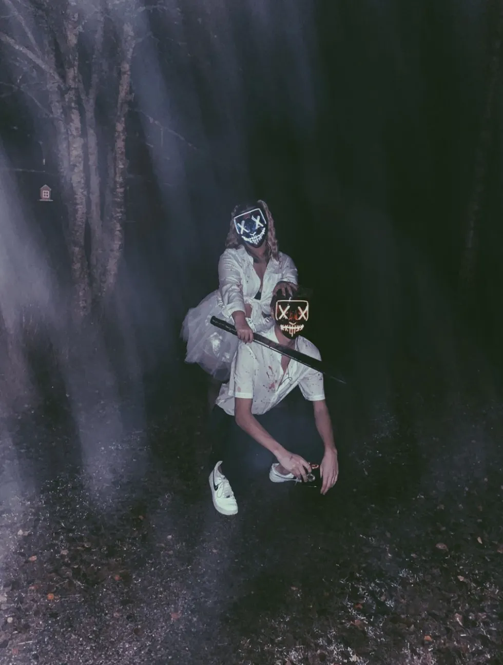 El Wire Purge LED Maske