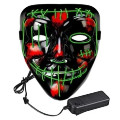 El Wire Purge 2 LED Maske