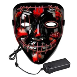 El Wire Purge 2 LED Maske