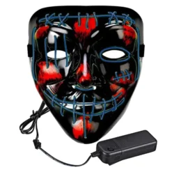 El Wire Purge 2 LED Maske