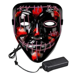 El Wire Purge 2 LED Maske