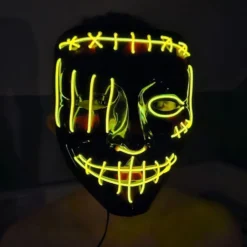 El Wire Purge 2 LED Maske