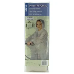 Engangs-poncho Transparent