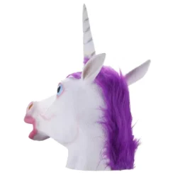 Enhjørning Latexmaske