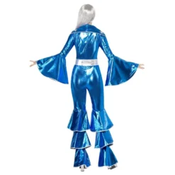 70'er Dancing Dream Kostume Blå