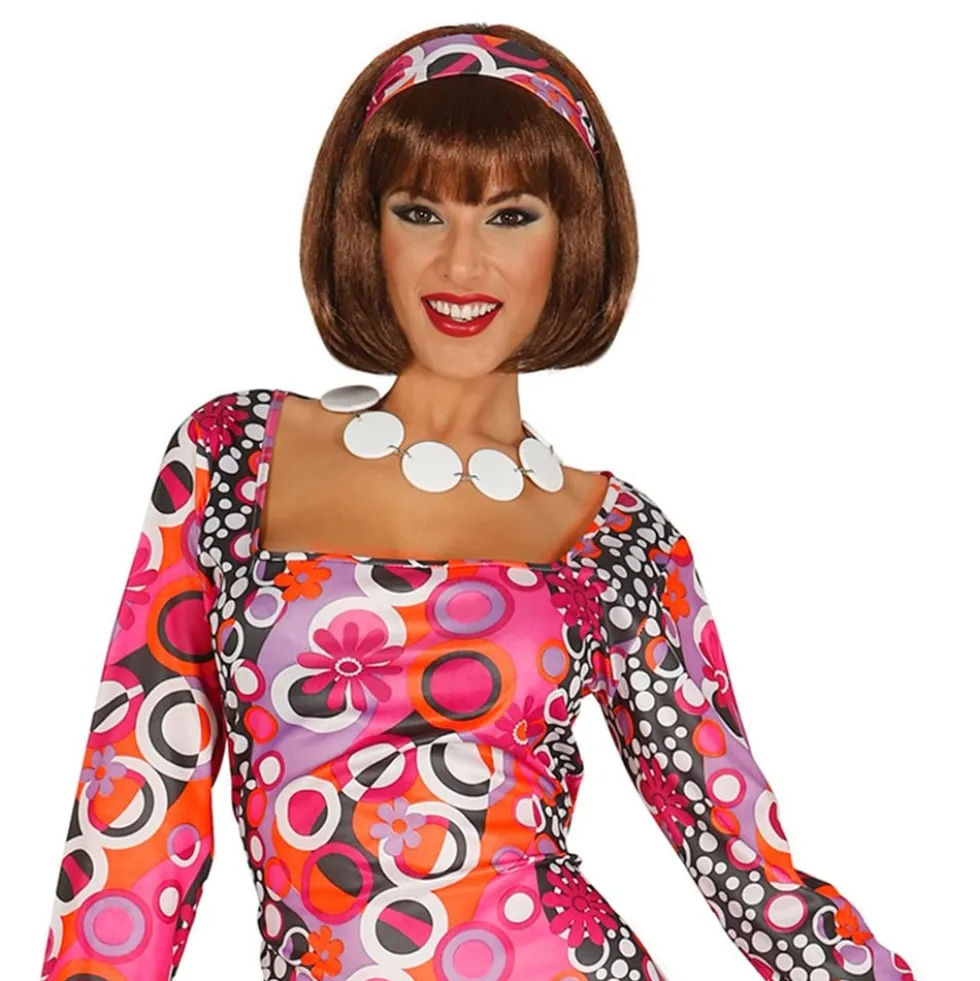 60'er Disco Kjole Kostume