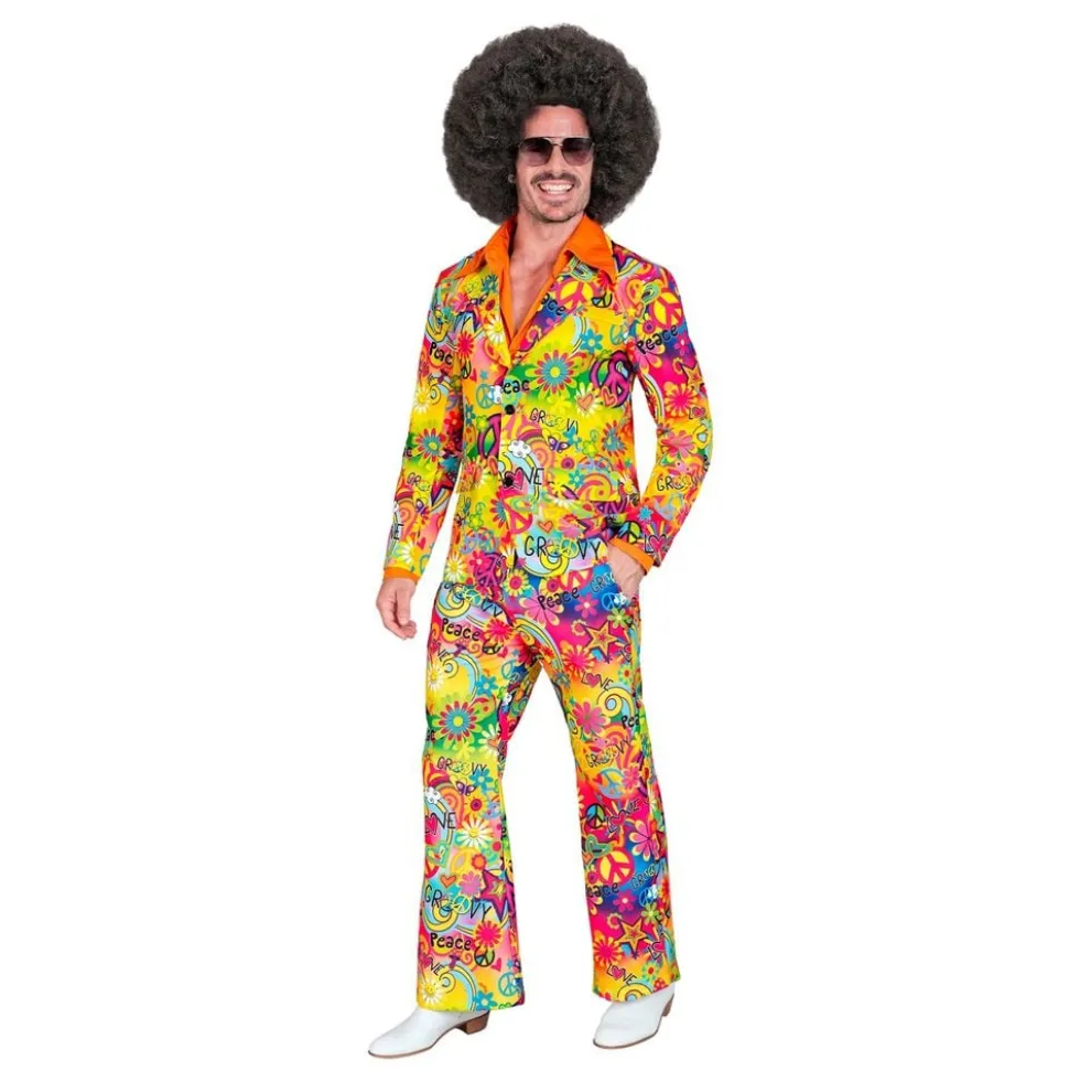 60'er Flower Power Blazer & Bukser