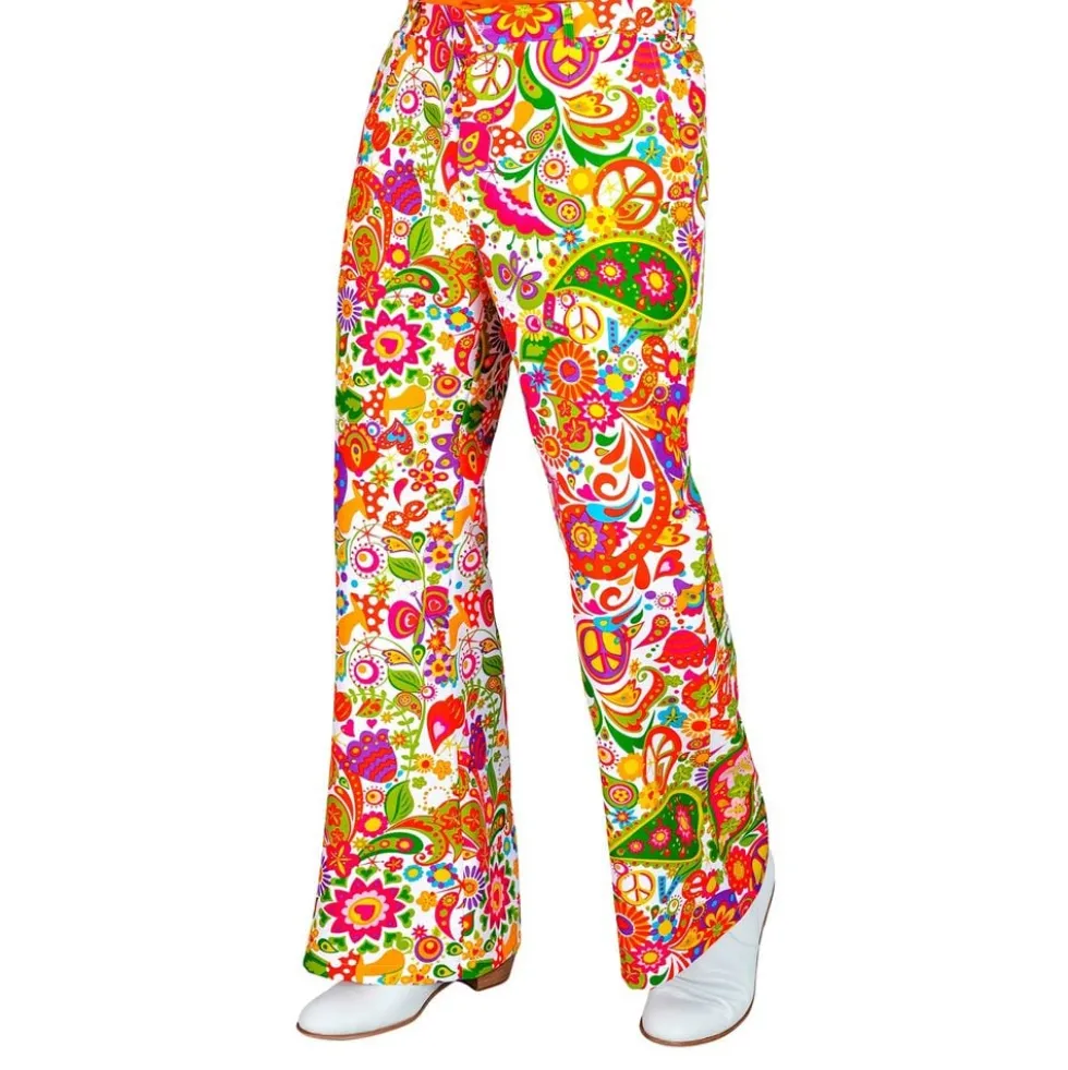 60'er Flower Power Herrebukser