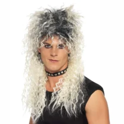 80'er Heavy Metal Blond Paryk