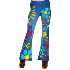 70'er Hippie Bukser Dame