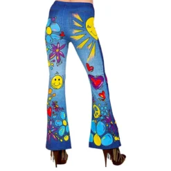 70'er Hippie Bukser Dame