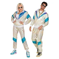 80'er Holographic Tracksuit Kostume