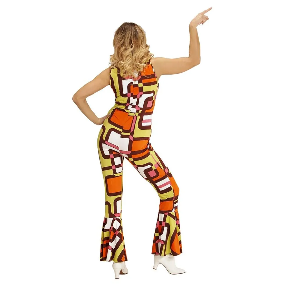 70'er Jumpsuit Dame Kostume