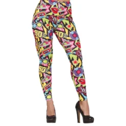 90'er Leggings Mønstrede