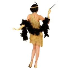 20'erne Flapper Kjole Guld Kostume