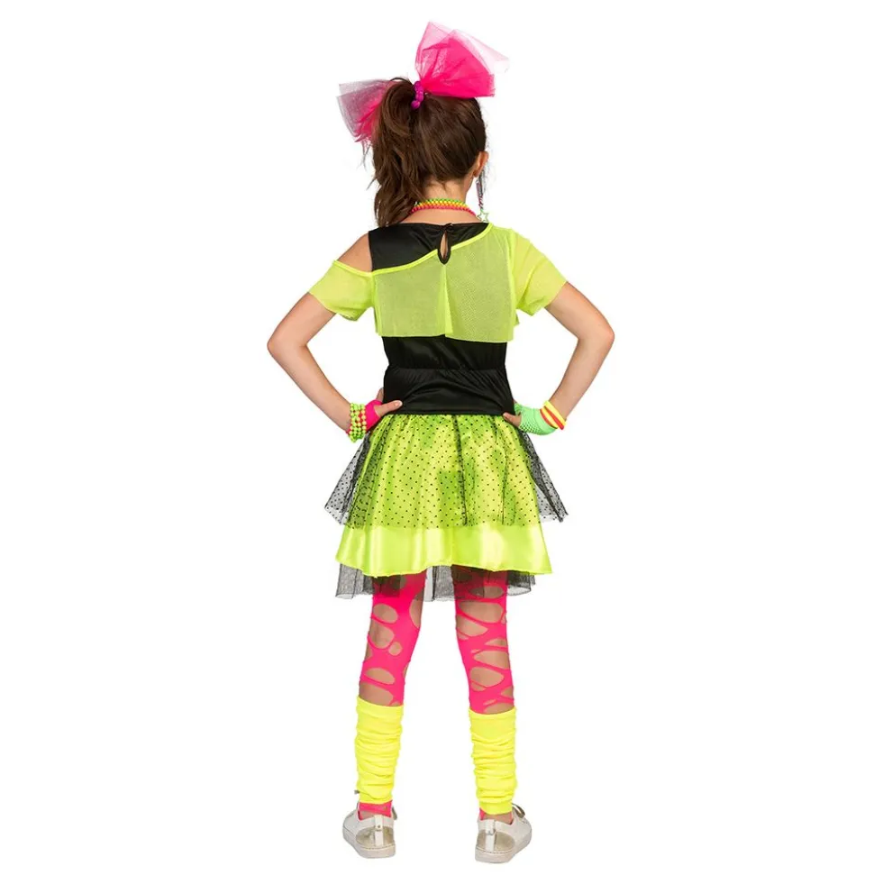 80'er Popstjerne Børnekostume