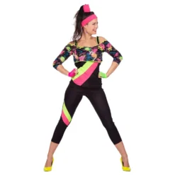 80'er Retro Aerobics Kostume