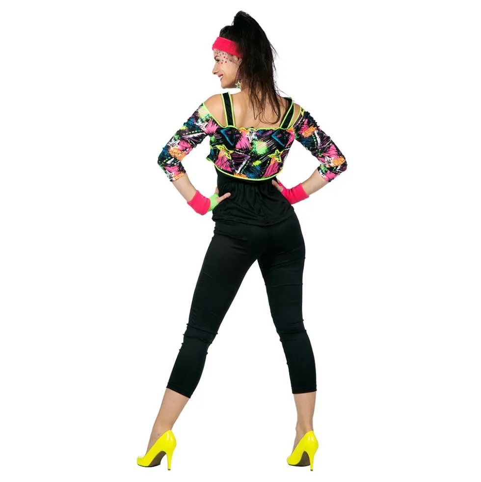 80'er Retro Aerobics Kostume