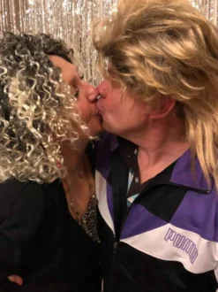 80'er Wild Child Blond Paryk