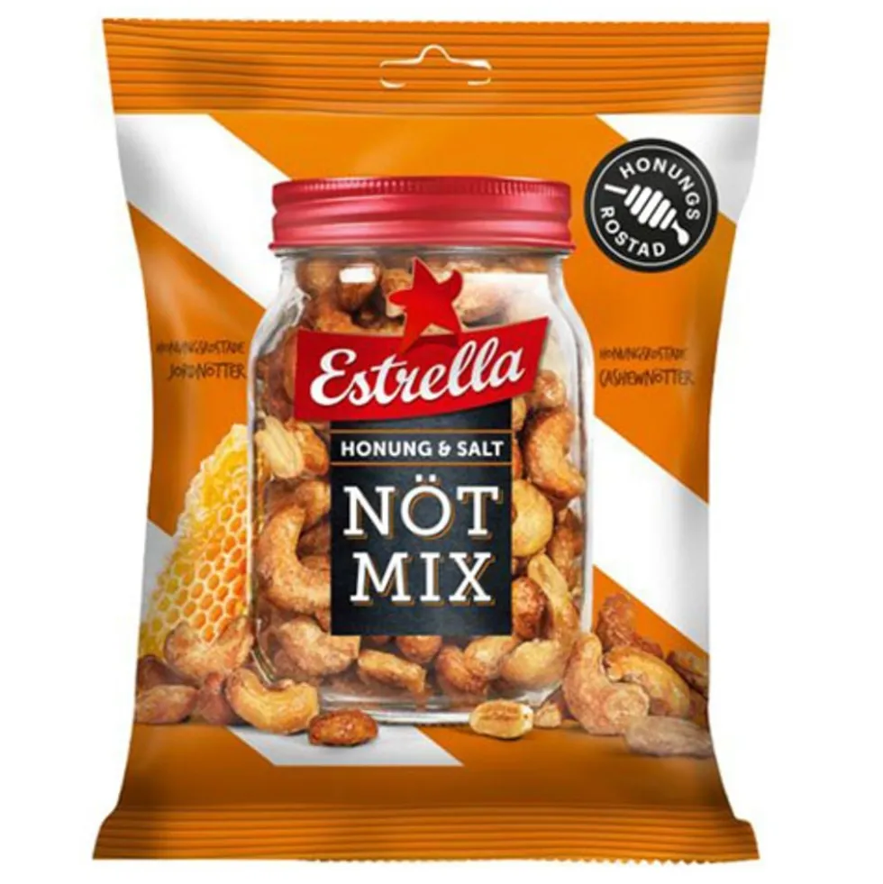Estrella Nøddemix Honning & Salt