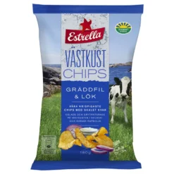Estrella Vestkystchips Sourcream & Onion