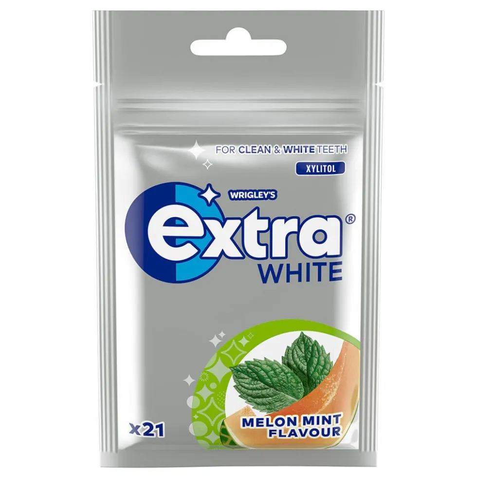 Extra White Melon Mint Tyggegummi