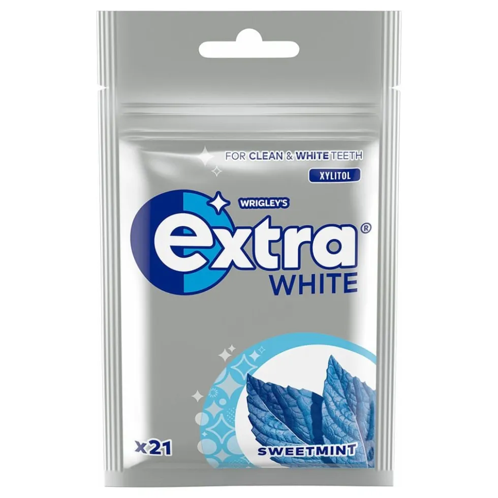 Extra White Sweet Mint Tyggegummi