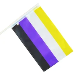 Facadeflag Pride Non-Binær