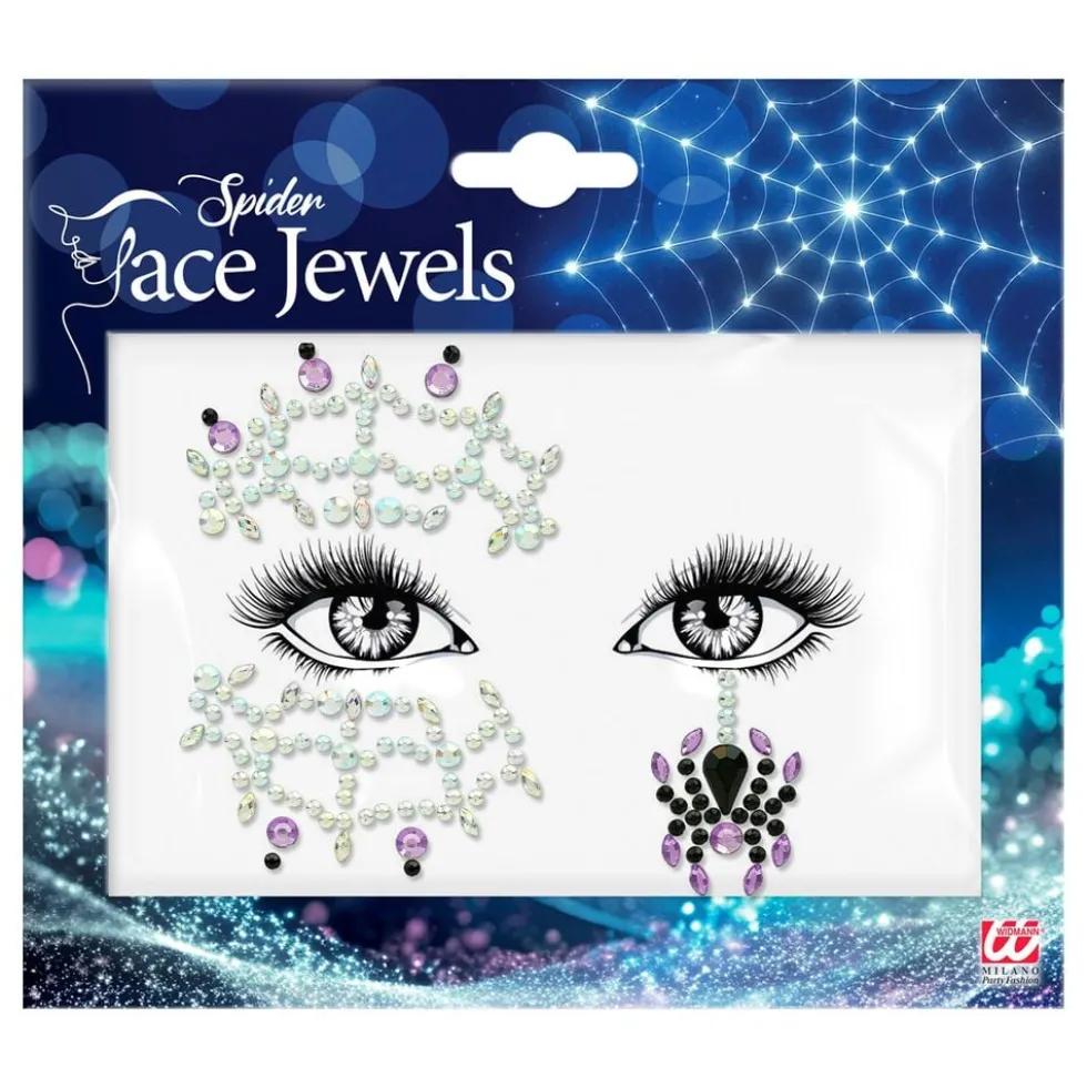 Face Jewels Edderkop
