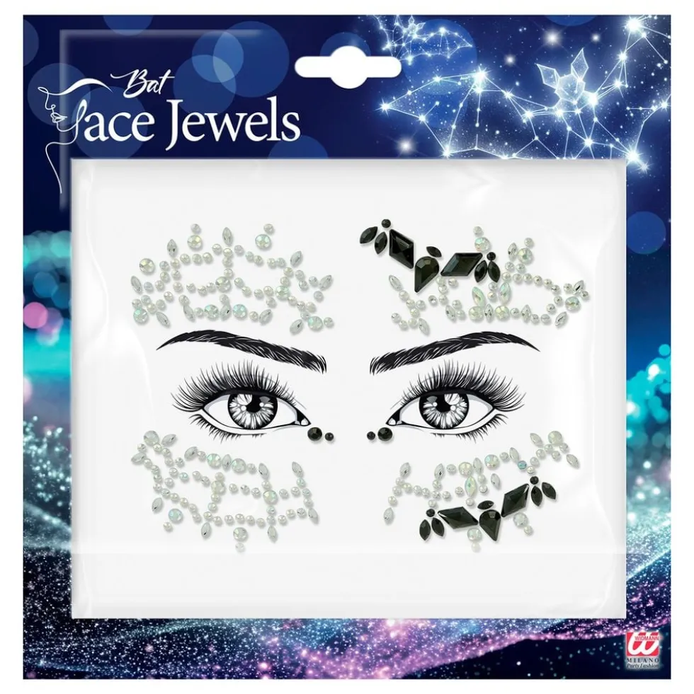 Face Jewels Flagermus