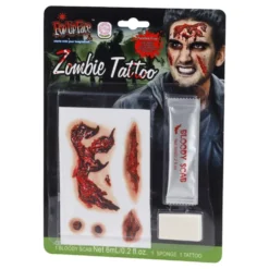 FaceOn Tatovering og Blodsæt Zombie