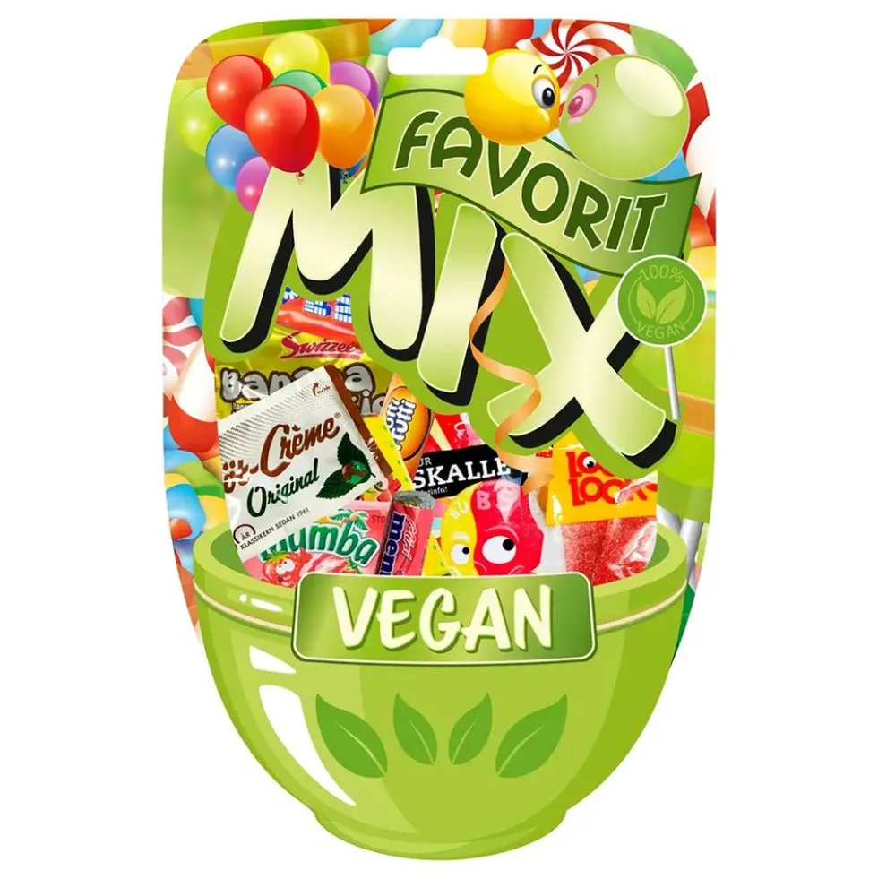 Favoritmix Vegansk Slik