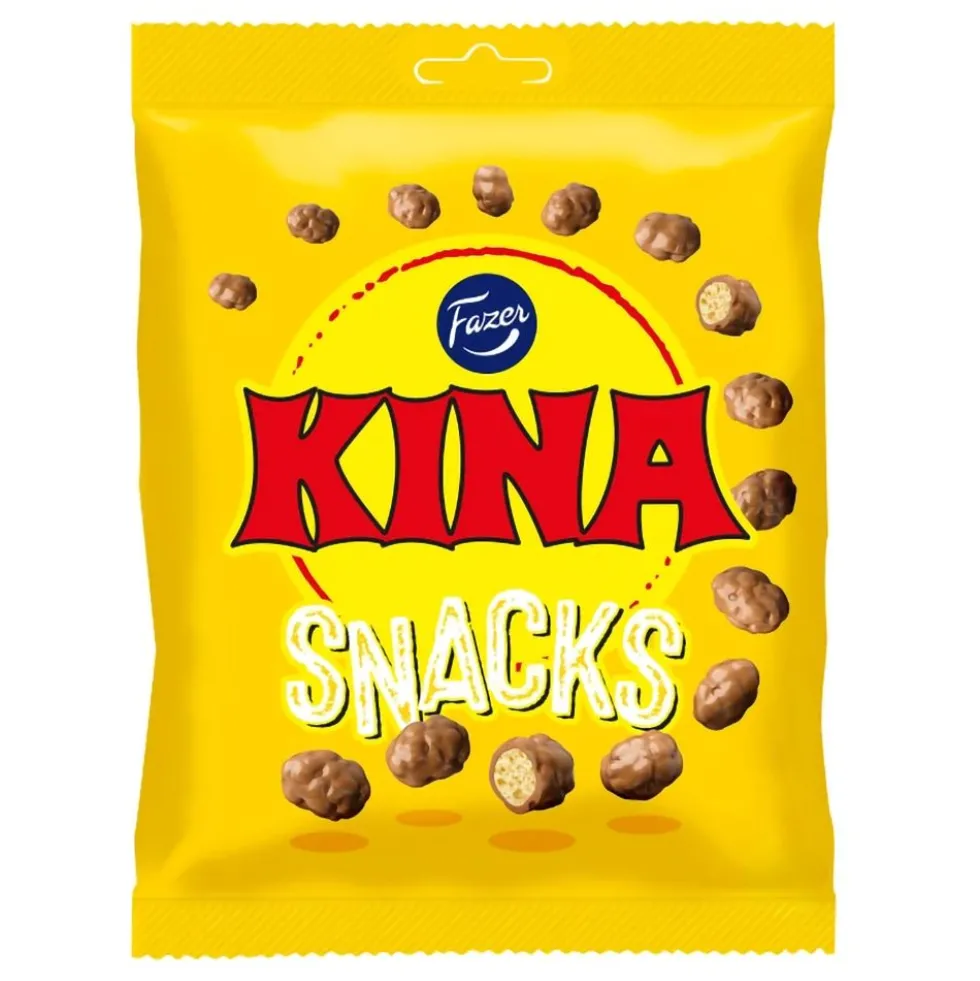 Fazer Kina Snacks Gul