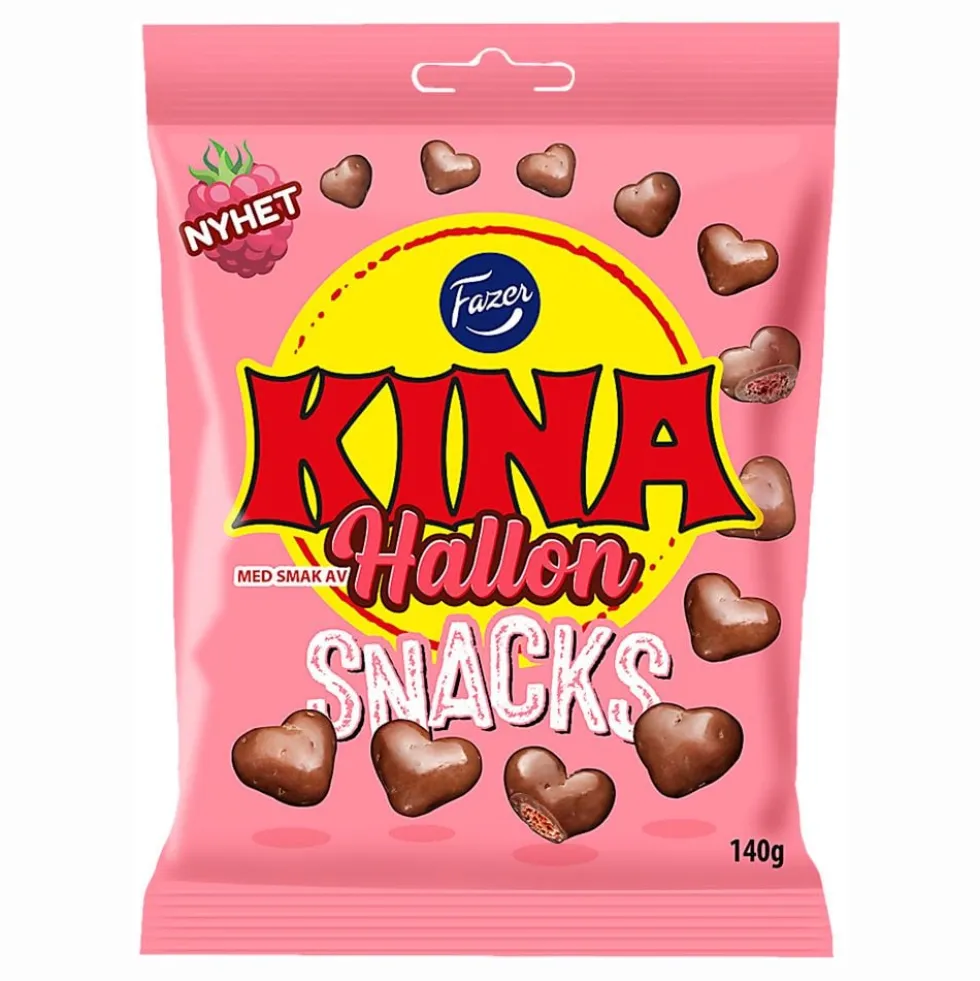 Fazer Kina Snacks Hindbær
